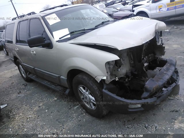 1FMFU16556LA58244 - 2006 FORD EXPEDITION XLT TAN photo 1