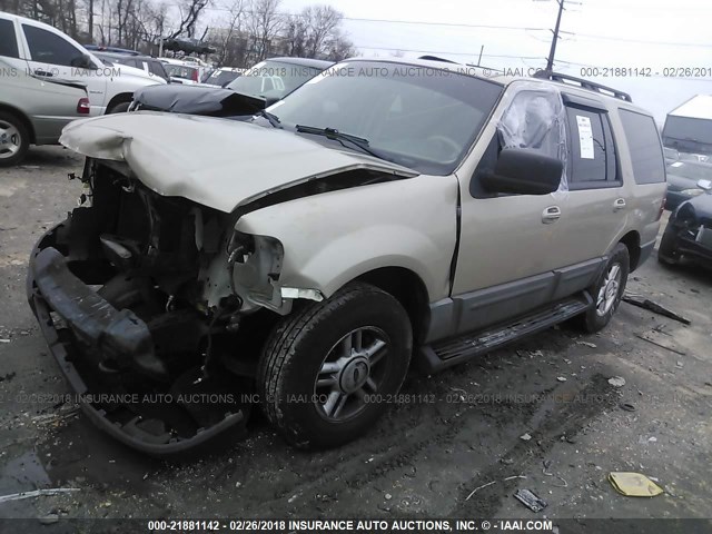 1FMFU16556LA58244 - 2006 FORD EXPEDITION XLT თაფლისფერი ფოტო 2