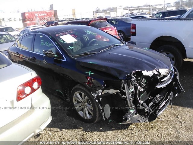 1C3CCCAB2FN555716 - 2015 CHRYSLER 200 LIMITED BLACK photo 1