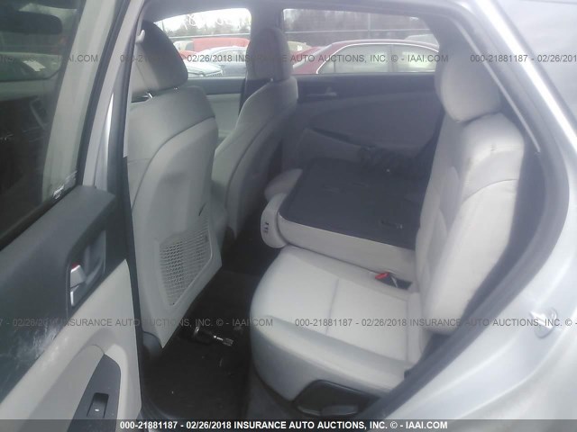 KM8J3CA28GU160865 - 2016 HYUNDAI TUCSON LIMITED/SPORT AND ECO/SE SILVER photo 8