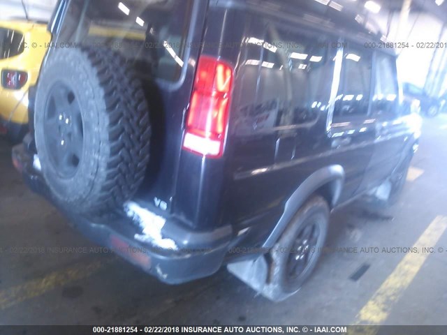 SALTY1249XA225946 - 1999 LAND ROVER DISCOVERY II  Սև լուսանկար 4