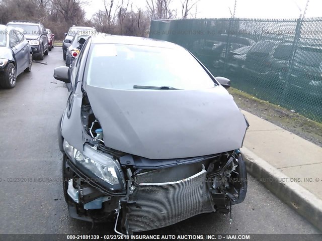 19XFB2F92DE262346 - 2013 HONDA CIVIC EXL BLACK photo 6