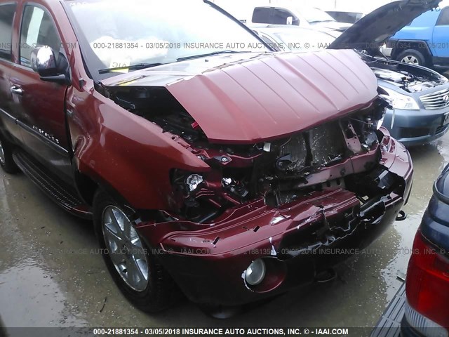 1A8HW58228F120677 - 2008 CHRYSLER ASPEN LIMITED RED photo 6