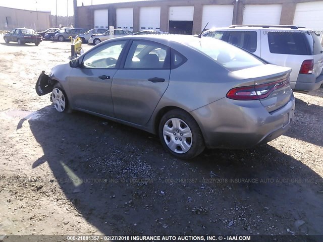 1C3CDFAA9DD225063 - 2013 DODGE DART SE/AERO GRAY photo 3