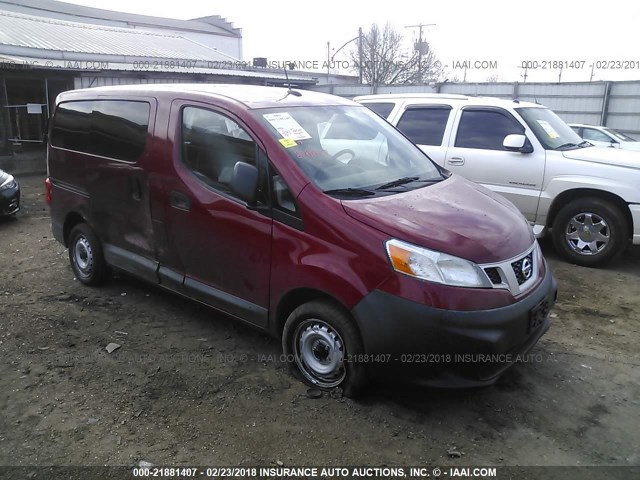 3N6CM0KN4DK694178 - 2013 NISSAN NV200 2.5S/2.5SV RED photo 1