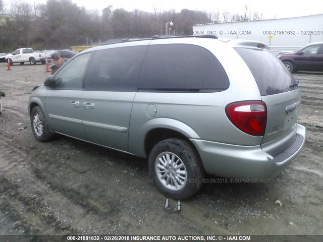 2C4GP54LX4R577044 - 2004 CHRYSLER TOWN & COUNTRY TOURING TEAL photo 3