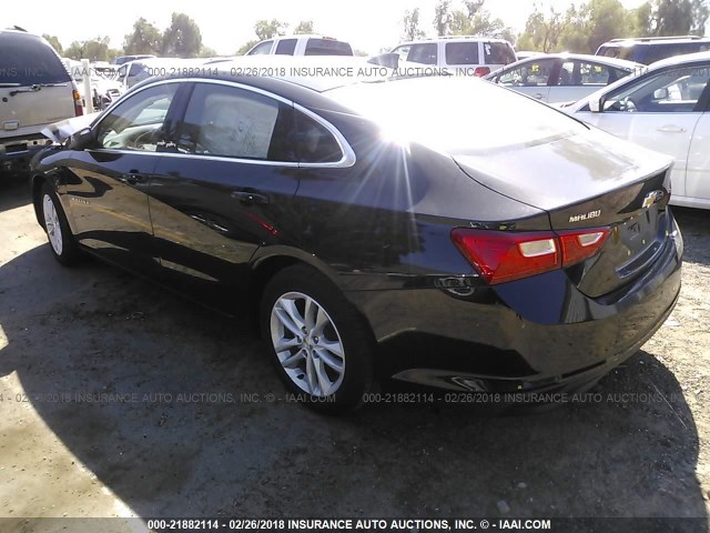 1G1ZJ5SU6GF356762 - 2016 CHEVROLET MALIBU HYBRID BLACK photo 3