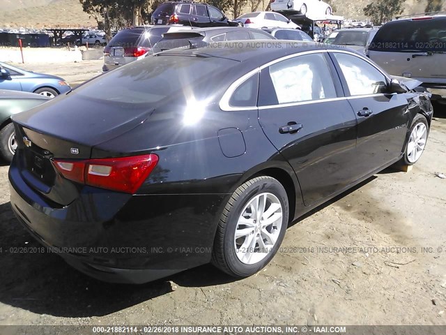 1G1ZJ5SU6GF356762 - 2016 CHEVROLET MALIBU HYBRID BLACK photo 4