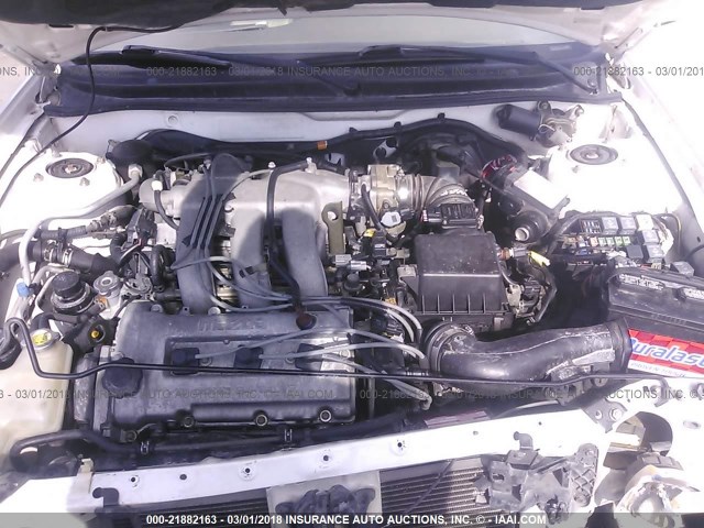 1YVGF22D7X5850031 - 1999 MAZDA 626 ES/LX WHITE photo 10