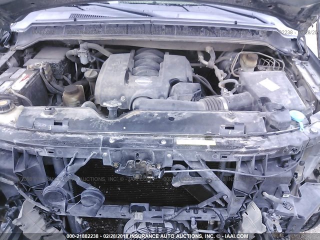 5N1AA08A55N733519 - 2005 NISSAN ARMADA SE/LE GRAY photo 10