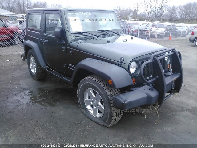 1J4AA2D18AL199261 - 2010 JEEP WRANGLER SPORT GREEN photo 1