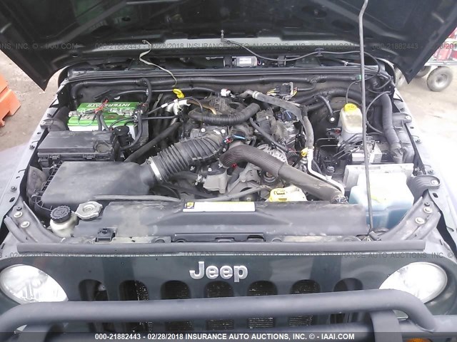 1J4AA2D18AL199261 - 2010 JEEP WRANGLER SPORT 绿色 照片 10