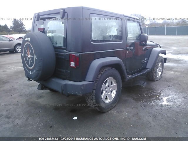 1J4AA2D18AL199261 - 2010 JEEP WRANGLER SPORT 绿色 照片 4