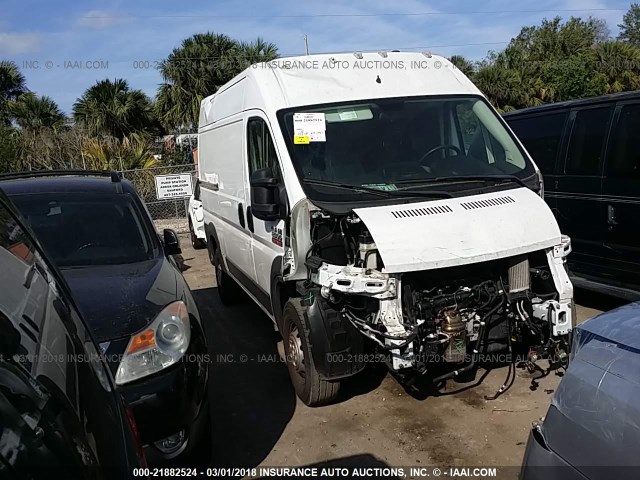 3C6TRVCG8GE100185 - 2016 RAM PROMASTER 2500 2500 HIGH WHITE photo 1