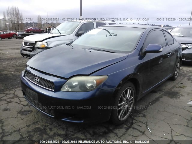 JTKDE177750003425 - 2005 TOYOTA SCION TC 蓝色 照片 2