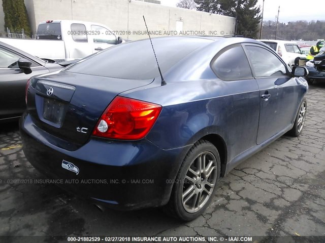 JTKDE177750003425 - 2005 TOYOTA SCION TC 蓝色 照片 4