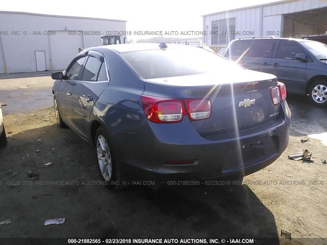 1G11C5SA0DF199500 - 2013 CHEVROLET MALIBU 1LT BLUE photo 3