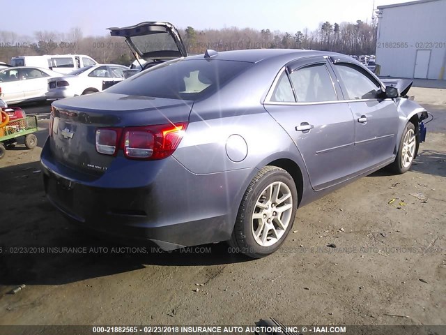 1G11C5SA0DF199500 - 2013 CHEVROLET MALIBU 1LT BLUE photo 4