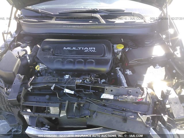 1C4PJLCB5JD531182 - 2018 JEEP CHEROKEE LATITUDE Czarny zdjęcie 10