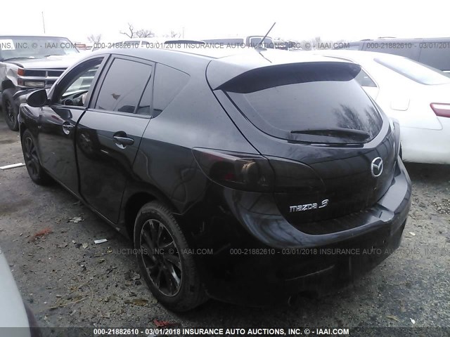 JM1BL1LP2D1763359 - 2013 MAZDA 3 I BLACK photo 3