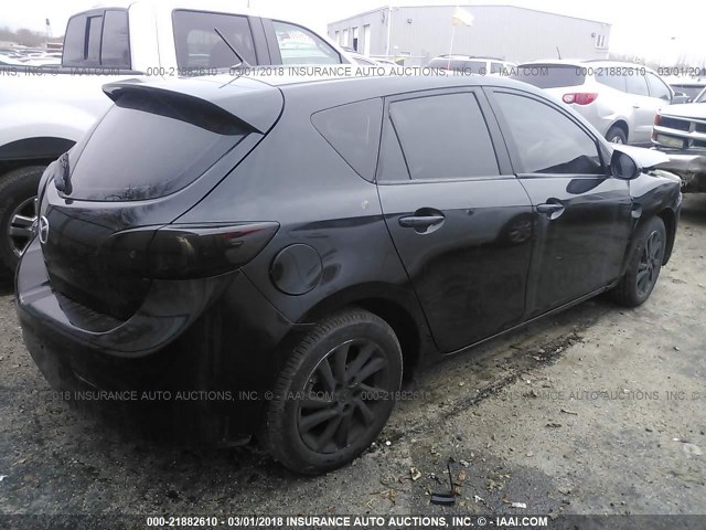 JM1BL1LP2D1763359 - 2013 MAZDA 3 I BLACK photo 4