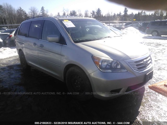 5FNRL38679B001413 - 2009 HONDA ODYSSEY EXL ვერცხლისფერი ფოტო 1