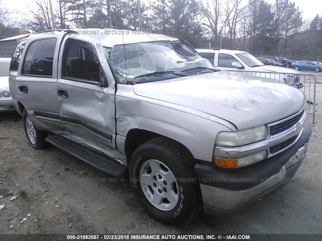 1GNEC13V14J300499 - 2004 CHEVROLET TAHOE C1500 SILVER photo 6