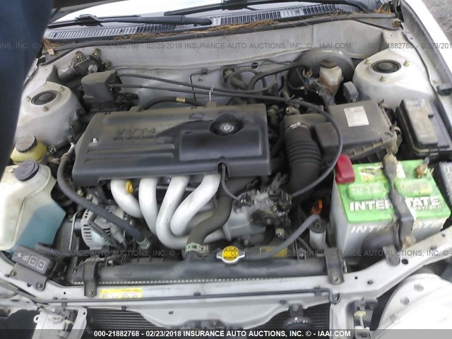 2T1BR12E4YC347586 - 2000 TOYOTA COROLLA VE/CE/LE 银色 照片 10