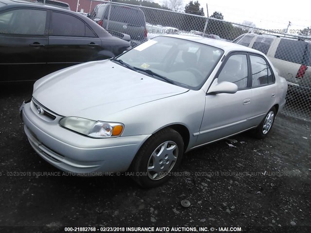 2T1BR12E4YC347586 - 2000 TOYOTA COROLLA VE/CE/LE 银色 照片 2
