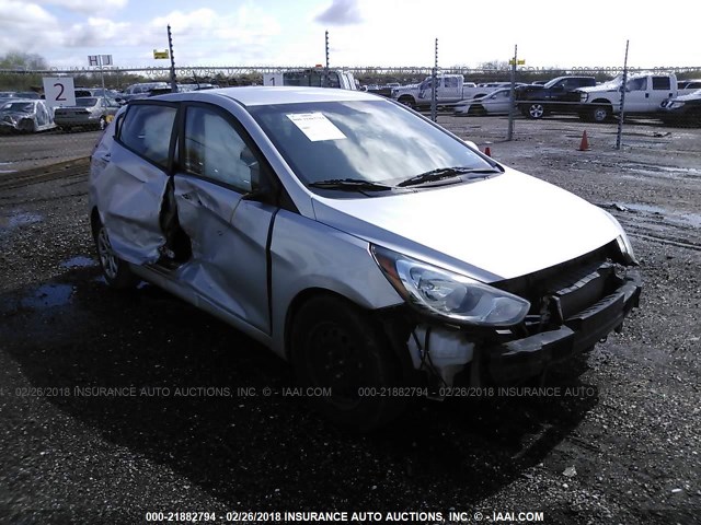 KMHCT5AE5EU173178 - 2014 HYUNDAI ACCENT GLS/GS SILVER photo 6