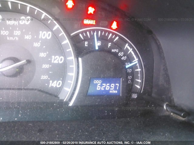 4T1BF1FKXCU633524 - 2012 TOYOTA CAMRY SE/LE/XLE GRAY photo 7