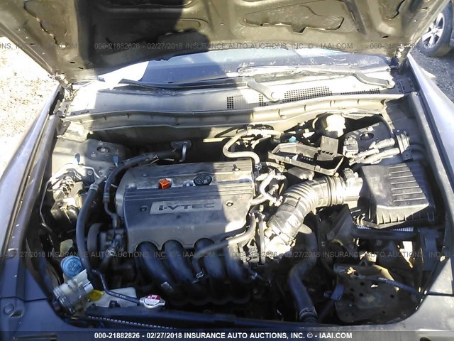 1HGCP26489A009794 - 2009 HONDA ACCORD LXP GRAY photo 10