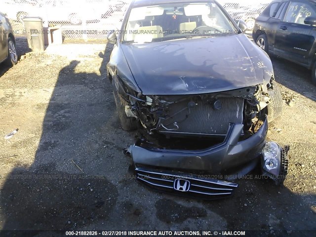 1HGCP26489A009794 - 2009 HONDA ACCORD LXP GRAY photo 6