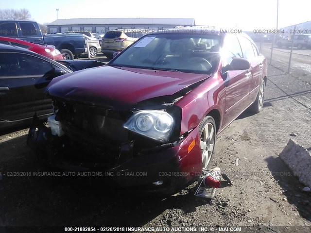 KNAGE124375093001 - 2007 KIA OPTIMA LX/EX RED photo 2