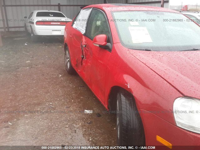 3VWHM71KX8M054637 - 2008 VOLKSWAGEN JETTA S 红色 照片 6