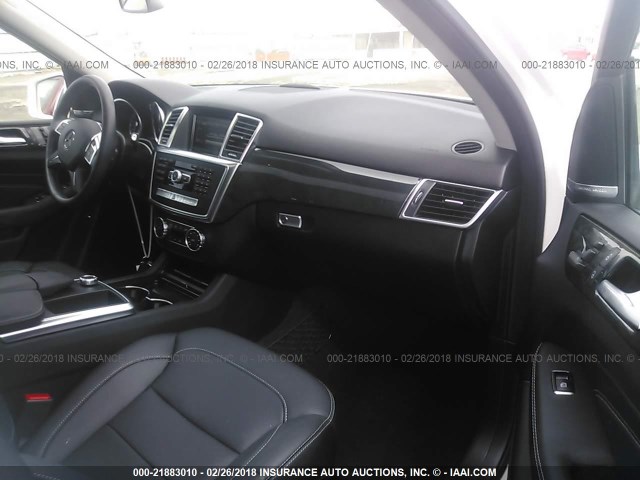 4JGDA5HB8FA612043 - 2015 MERCEDES-BENZ ML 350 4MATIC WHITE photo 5
