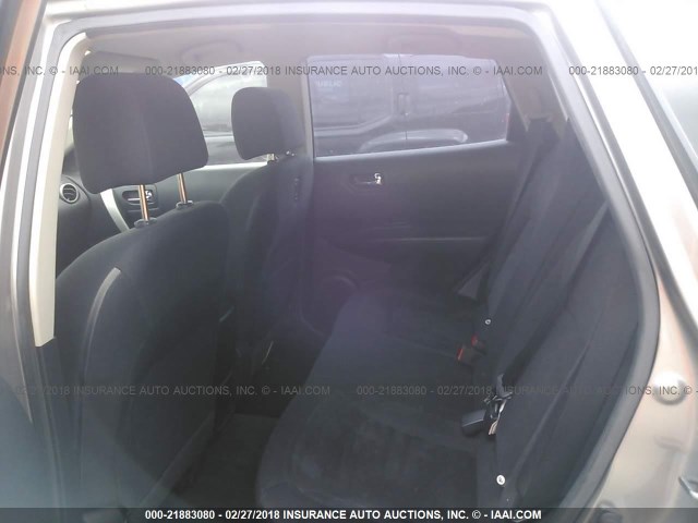 JN8AS58V99W442446 - 2009 NISSAN ROGUE S/SL GRAY photo 8