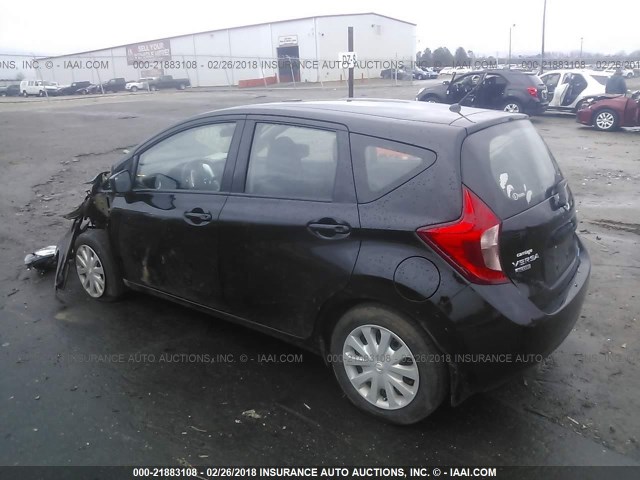 3N1CE2CP8FL429243 - 2015 NISSAN VERSA NOTE S/S PLUS/SV/SL/SR BLACK photo 3