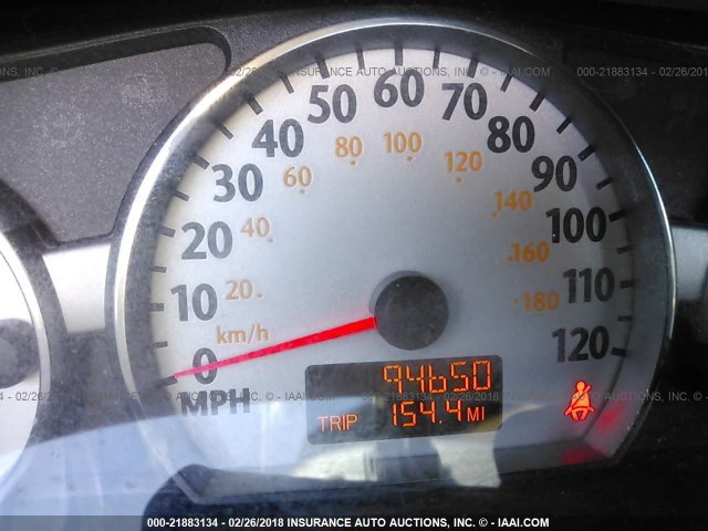 1G8AL55F76Z132449 - 2006 SATURN ION LEVEL 3 RED photo 7