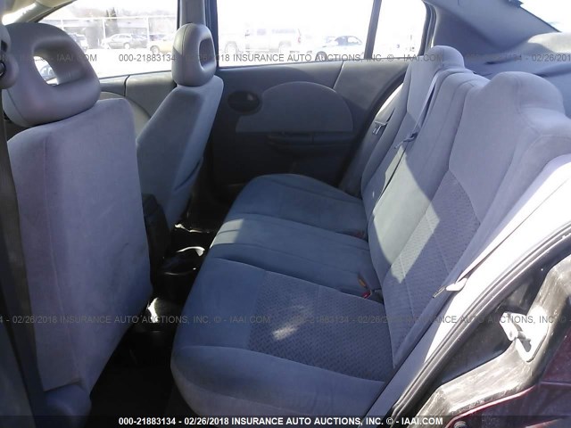 1G8AL55F76Z132449 - 2006 SATURN ION LEVEL 3 RED photo 8