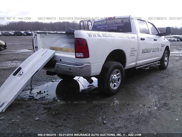 3C6UR5CL7HG601575 - 2017 RAM 2500 ST WHITE photo 4