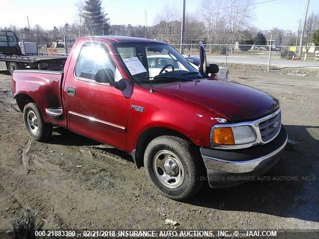 2FTRF07244CA84366 - 2004 FORD F-150 HERITAGE CLASSIC MAROON photo 1