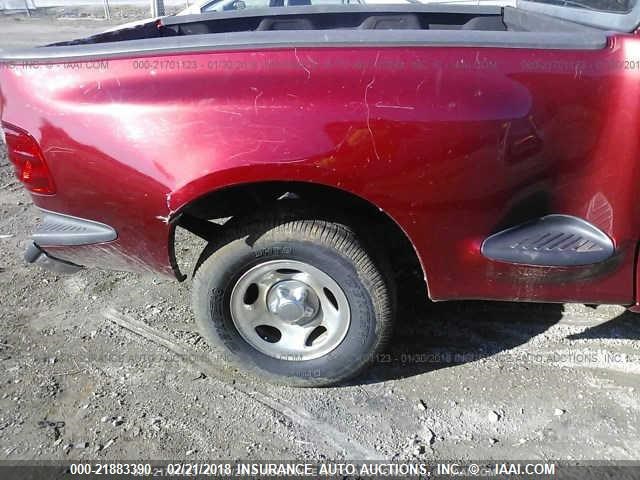 2FTRF07244CA84366 - 2004 FORD F-150 HERITAGE CLASSIC MAROON photo 8