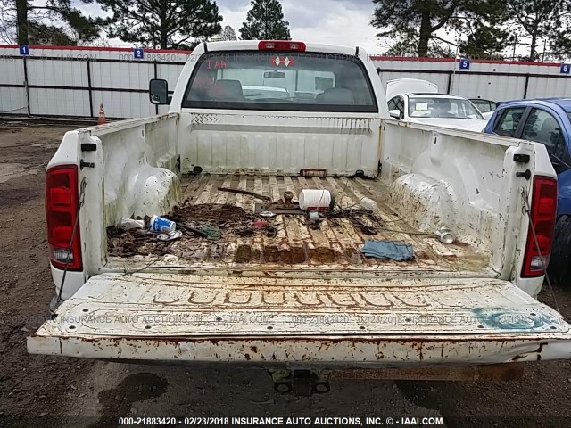 3D7KR28C76G146320 - 2006 DODGE RAM 2500 ST/SLT 白色 照片 8