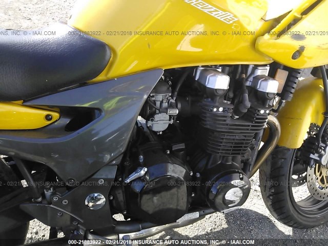 JKAZRDH183A010978 - 2003 KAWASAKI ZR750 G YELLOW photo 8