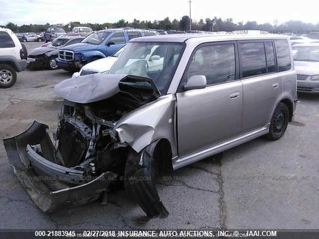 JTLKT324X50218511 - 2005 TOYOTA SCION XB ნაცრისფერი ფოტო 2