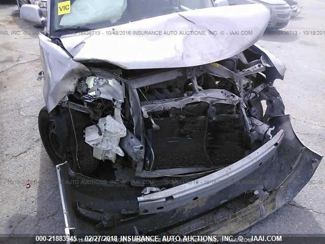 JTLKT324X50218511 - 2005 TOYOTA SCION XB ნაცრისფერი ფოტო 6