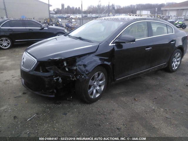 1G4GH5E39CF205126 - 2012 BUICK LACROSSE PREMIUM BLACK photo 2