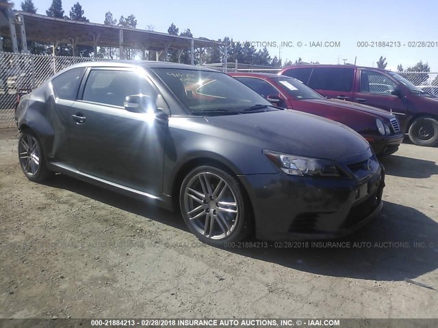 JTKJF5C7XD3060888 - 2013 TOYOTA SCION TC 灰色 照片 1
