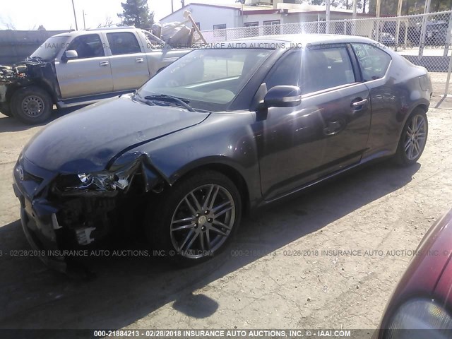 JTKJF5C7XD3060888 - 2013 TOYOTA SCION TC 灰色 照片 2
